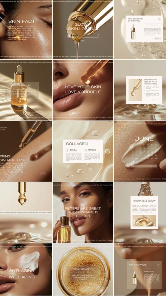 Skincare Inspiration Board