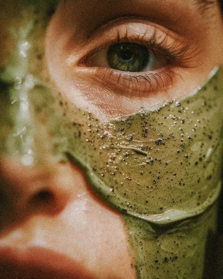 Botanical skincare detail